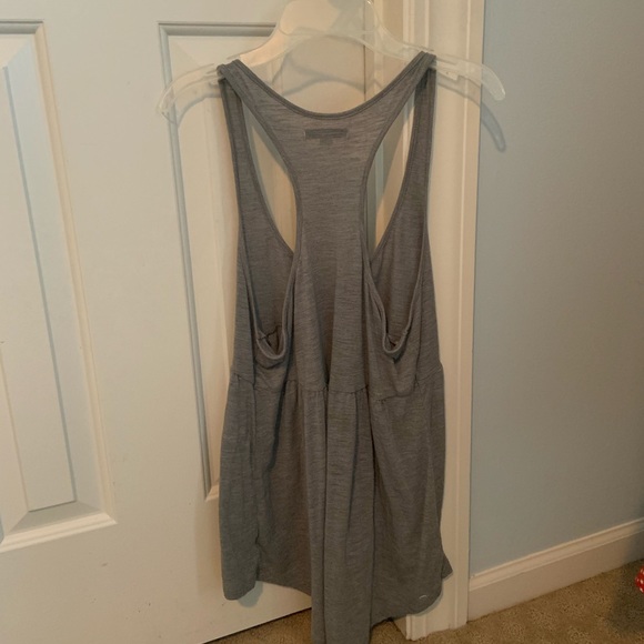 Grey Flowy Tank Top - Picture 3 of 3